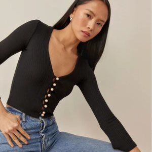 Reformation - Gellar Knit Top - size 0